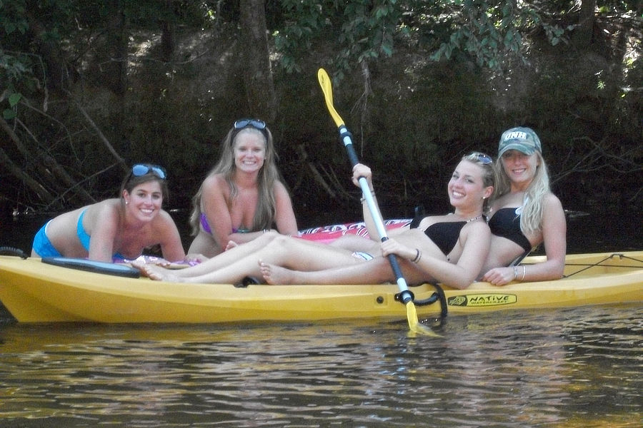 Kayaking Ladies