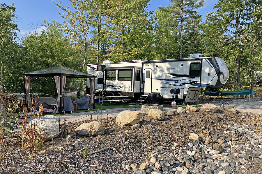 Seasonal Campsite at Crooked River Campground